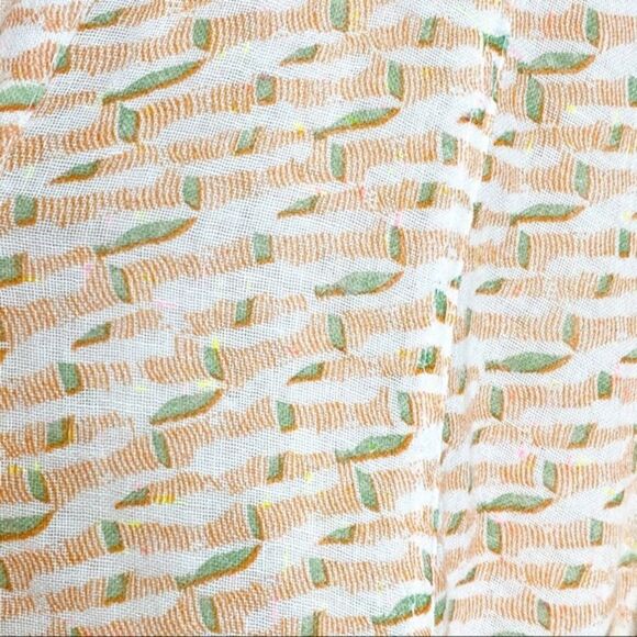 Anthropologie Maeve Lena Yarn Dyed Printed Tunic Top Small - Picture 14 of 15